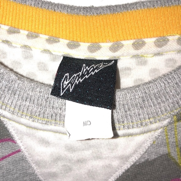 Gray Graphic Sweatshirt Size M - Picture 5 of 5